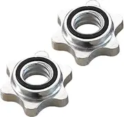 Spinlck Collar Dumbbell Hex Nut - Secure Dumbbell Collar Fitness Equipment Nut Lock | Adjustable Spinlck Collar Durable Heavy Duty Weight Lifting Accessories for Gym
