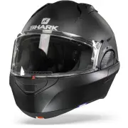 Evo GT Blank Mat Black Modular Helmet