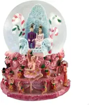 Musical Nutcracker Snow Globe, Christmas Ornaments Decorations, Holiday Home Dec