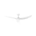 Evolve EC/DC Motor 60" Ceiling Fan with Remote in Matt White by Hunter Pacific