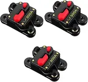 ULTECHNOVO Pcs Auto Resettable Rcd Breaker Car Audio Circuit Breaker Fuse Holder Manual Switch Audio Power Supply