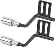 SPYMINNPOO 1Pair Metal RC Car Simulation Decoration Exhaust Pipe Accessories for Scx10 1/10 Metal Simulation Exhaust Pipe