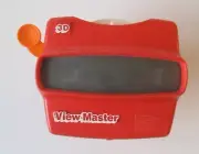 Model L Red View-Master 3-D Viewer and Demo Reel New No Wrap