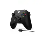 【任搭享9折】MICROSOFT 微軟 XBOX 無線控制器磨砂黑 + USB-C纜線/1V8-00006