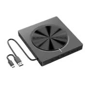 External CDs/DVDs Drive USB3.0 Type C with 4 USB Port and Two Card Slots for