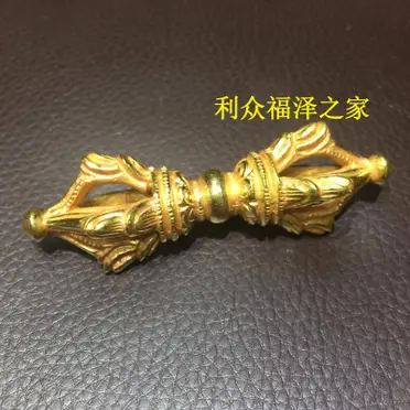 純銅金剛杵佛教法器佛教降魔杵金剛杵鎮宅辟邪擺件護身法器| 銀