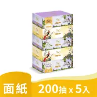 在飛比找PChome24h購物優惠-春風 故宮皇室典藏盒裝面紙 (200抽x5盒/串)