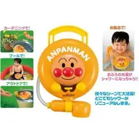 在飛比找蝦皮購物優惠-日本 正版麵包超人 ANPANMAN 電動式 蓮蓬頭 吸水幫