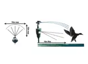Sureguard Scarecrow Motion Activated Water Spray Animal Repellent
