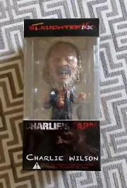 Bobblehead ~ Charlie's Farm Slaughter FX ~ Charlie Wilson ~ Signed And Sealed