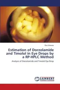 在飛比找博客來優惠-Estimation of Dorzolamide and 