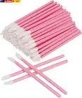 100 Pcs Lip Brushes,Lip Gloss Wands Lint Free Makeup Applicator Brush Beauty Too