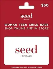 seed Gift Card - Delivered by mail (AU Only)