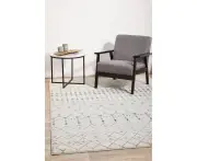 Chrome Elsa Silver Rug