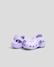 [Crocs] Crocs Toddlers' Classic Clogs Shoes in Mystic Purple 0 Mystic Purple