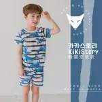 【KIKISTORY韓國空氣衣】夏日鯨魚生活-輕透空氣衣短袖韓國童裝｜官方旗艦館 [K17605]