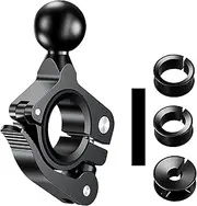 Ram Mount Ball Arm Aluminium Ball 1 Inch Adapter Mount Base for Mobile Phone Holder Bicycle Motorcycle Handlebar Waterproof Mobile Phone Accessories Scooter Mobile Phone Holder Bicycle Holder (25 mm)