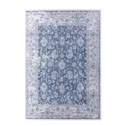 Powder Sky Blue Plush Rug