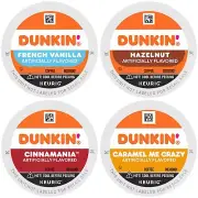 Dunkin' Mixed Flavor Coffee Variety Pack 60 Keurig K-Cup Pods