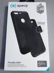 Speck Presidio Grip Series Slim Hybrid Case Cover Google Pixel 5.5 XL - Black