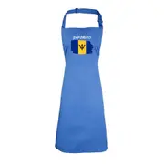 Barbados -Country Flag Nationality Kids Childrens Kitchen Apron