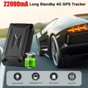 4G GPS Car Tracker Strong Magnetic Vehicle Locator Real Time Tracking 30000mAh