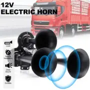 600DB Train Horn Super Loud 3 Trumpet Air Horn Kit For Semi Truck Boat Van Car (for: Ford)