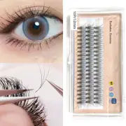 Lash Grafting Extension 60 Cluster Natural Faux Mink 10D Individual Volume Lash