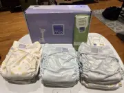 NEW Set of 6 Bambino Mio Miosolo Cloth Diaper Bundle Supreme Nappy Set Lot