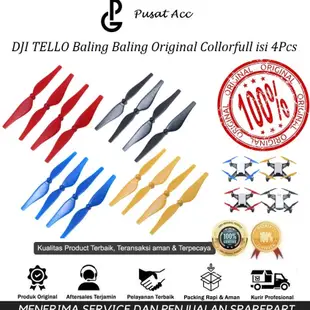 Ac DJI Tello Baling Baling Baling Isi 4 件原裝 Tello 螺旋槳彩色