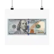 Benjamin Franklin US Poster Matte Finish