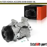 A/C Compressor w/ Clutch for Honda Accord 2018 2019 2020 2021 2022 1.5L 6SBU14C (for: Honda)