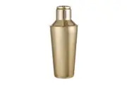 Society Home Cocktail Shaker Built-in Strainer Martini Mixer Drink Shaker Gold