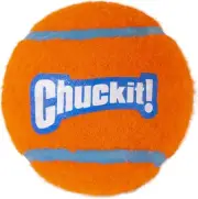 ChuckIt Tennis Balls for Fetch and Interactive Play Medium Dog Toy 2-Pack