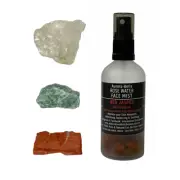 Red Jasper Face Mist & Raw Crystal Nurturing Healing Kit
