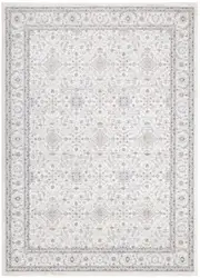 Maya Traditional Border Cream and Beige Rug