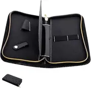 ERINGOGO Portable Hair Scissor Storage Bag Capacity Shear Holder for Hairdressers Stylish Durable Hair Tool Organizer for Salon Outdoor Use