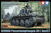 Tamiya 1/48 Military Miniature 83 GERMAN PANZERKAMPFWAGEN 38t Ausf.E/F kit 32583