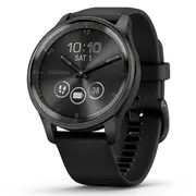Garmin Vivomove Trend Black w Silicone Band