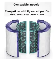Air Purifier HEPA Filter for Dyson TP04 HP04 DP04 HP05 TP05 Part # 969048-01