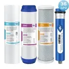 4 Stage 36 GPD RO Membrane Carbon Sediment Reverse Osmosis Drinking Water Filter