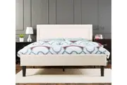 Istyle Wiltshire Double Bed Frame Fabric Beige
