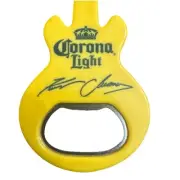 2- Kenny Chesney Corona Light Beer Promo Yellow Guitar Key Chain Bottle Opener