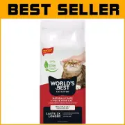 Eco-Friendly 32Lbs Cat Litter - Fast Clumping & Easy Scooping for Multiple Cats