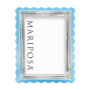 Mariposa Acrylic Scallop Picture Frame, 5 x 7