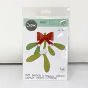 Sizzix Thinlits MISTLETOE LEAVES Die Cuts Olivia Rose Christmas Crafts #665027