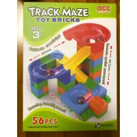 在飛比找蝦皮購物優惠-全新 未拆封 track maze 積木彈珠軌道 玩具