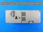 Baumatic Omega Dishwasher Parts Detergent Soap Dispenser Replacement GREY (E16)