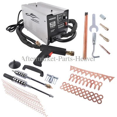 Spot Welder Dent Puller Machine 3800A Car Body Stud Dent Repair Kit 110V 6 Modes