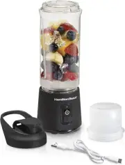 Hamilton Beach Mini Cordless Portable Personal Blender for Shakes and Smoothies,
